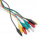 DANIU 10 Pieces 5 Colors Test Lead Set with Alligator Clip 20.5 inches 22AWG Copper Wire
