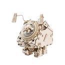 DIY Music Box Retro Wooden Music Box Hand Cranked Musical Box Kids Toys Gift