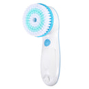 2 in 1 Electric Bath Brush Facial Cleansing Brush Exfoliating Remove Dead Skin Facial Brush