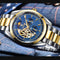 TEVISE 795A Waterproof Automatic Mechanical Watch Business Style Stainless Steel Male Watch