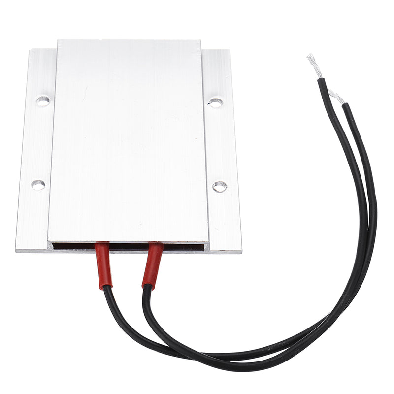 AC220V 60W 60 Degrees 77x62x6mm Insulated Ceramic PTC Element Heating Plate Liquid Aluminum Shell Heater