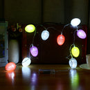KCASA 1.8M 10 LED Cotton Easter Egg String Lights LED Fairy Lights for Festival Christmas Halloween