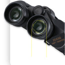LUXUN 20x50 Binocular Outdoor Waterproof Antifogging HD Light Night Vision Binoculars Camping Traveling Telescope with Phone Holder