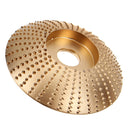 85x16mm Golden Wood Carving Disc Wood Grinding Wheel Rotary Tool Abrasive Sanding Disc