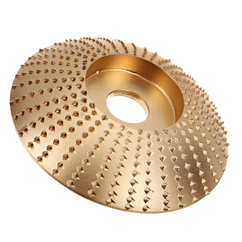 85x16mm Golden Wood Carving Disc Wood Grinding Wheel Rotary Tool Abrasive Sanding Disc