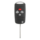 Uncut Blade Remote Key Fold Case 4 Button Flip Key Shell for TOYOTA Camry