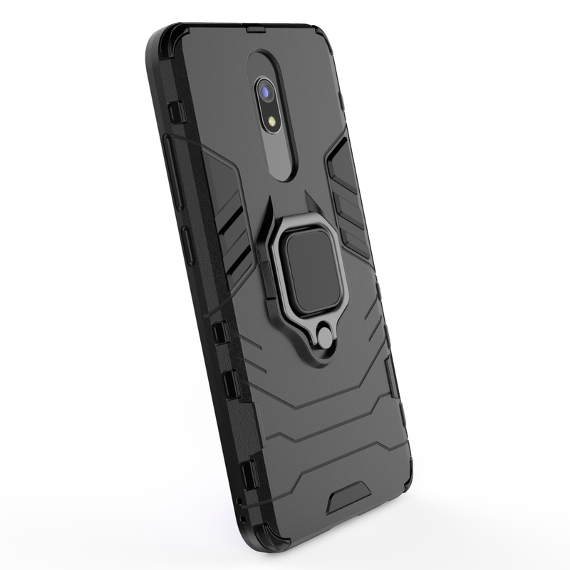 Bakeey Armor Magnetic Card Holder Shockproof Protective Case For Xiaomi Redmi 8 / Redmi 8A