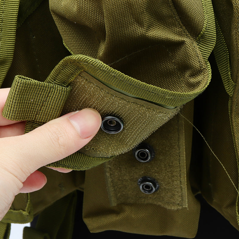 Unisex Tactical Vest Outdoor Combat Game Training Storage Carrier Belly Pocket Vest