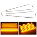 4PCS 50CM Waterproof 36 SMD 5630 Golden LED Rigid Strip Hard Bar Light Tube Lamp for Home DC12V