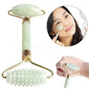 Natural Jade Face Massager Roller Spa Head Face Neck Body Facial Beauty Machine Tool