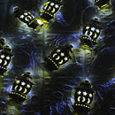 3M 20PCS Battery Powered Gold Sliver Palace Eid Ramadan Kareem Mubarak LED Fairy String Light for Party Decor