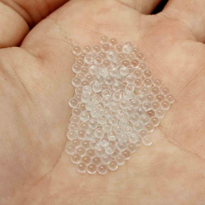 Clear Glass Sterilizer Beads Glass Balls Nail Sterilizer Decanter Cleaner Beads High Temperature Metal Disinfection Tool