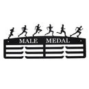 Male/Female Running Medal Hanger Holder Display Sport Medal Rack Decorations