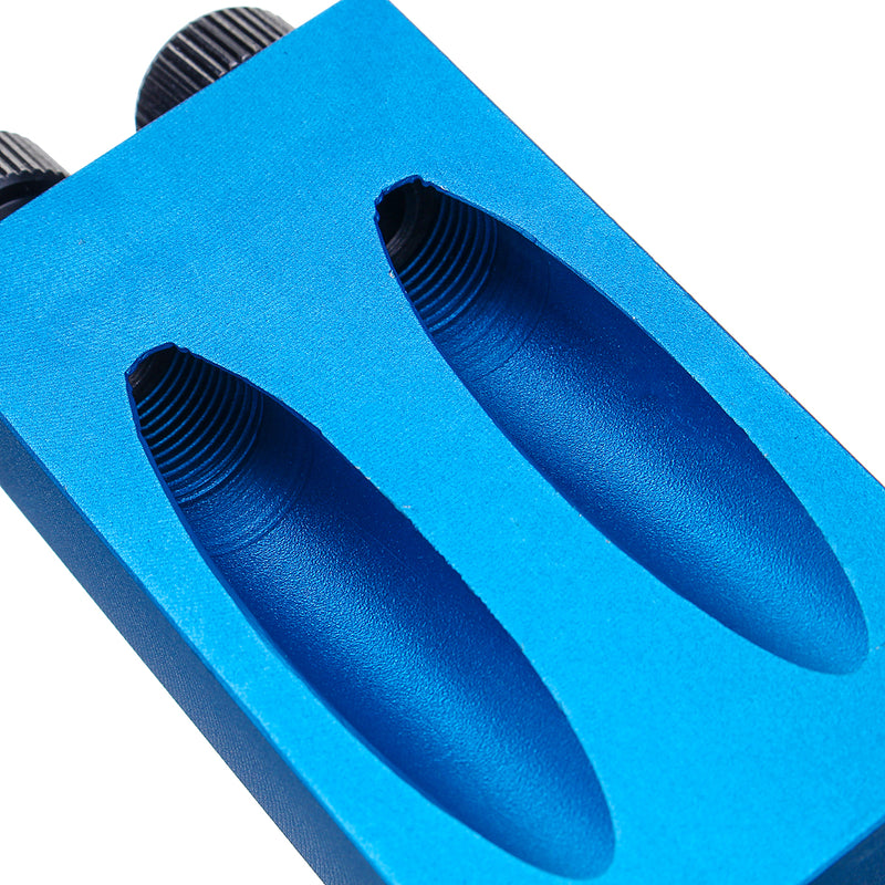 Silverline Pocket Hole Screw Jig with Dowel Drill Set Woodworking Joint Tool Carpenters