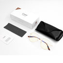 ANDZ Metal Geometric Frame Fashion Eye Care Glasses Anti-Blue Glasses 46% Light Blocking Rated Glasses from Xiaomi Youpin