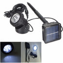 Solar Powered 6 LED Outdooors Garden Landscape Yard Lawn Spot Lightt Light Lamp