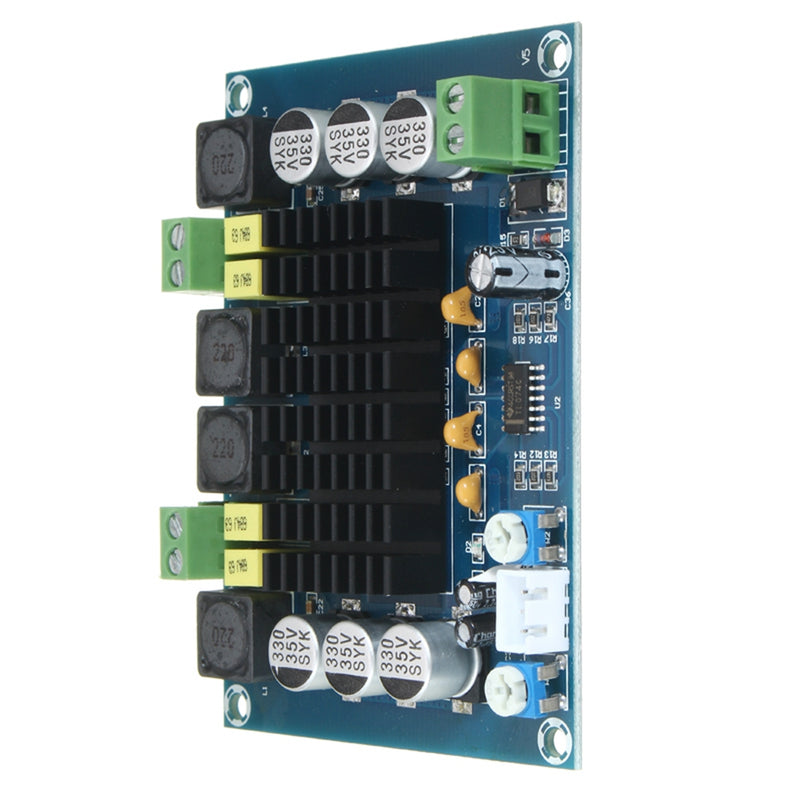 TPA3116D2 2x120W Dual Channel Stereo DC12-26V Digital High Power Amplifier Board