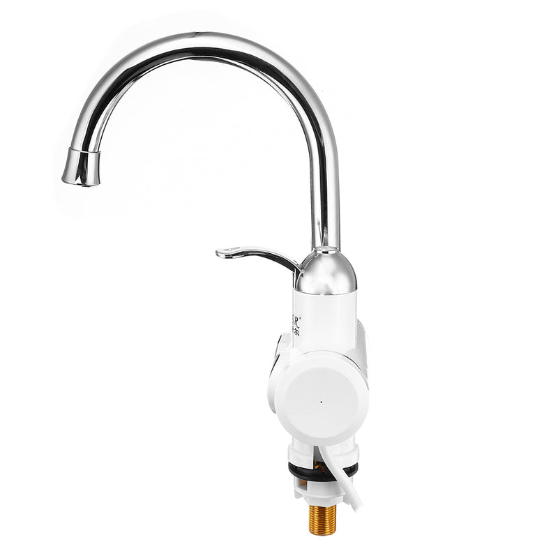 3000W 220V Electric Faucet Tap Hot Water Heater Instant for Bathroom Kitchen