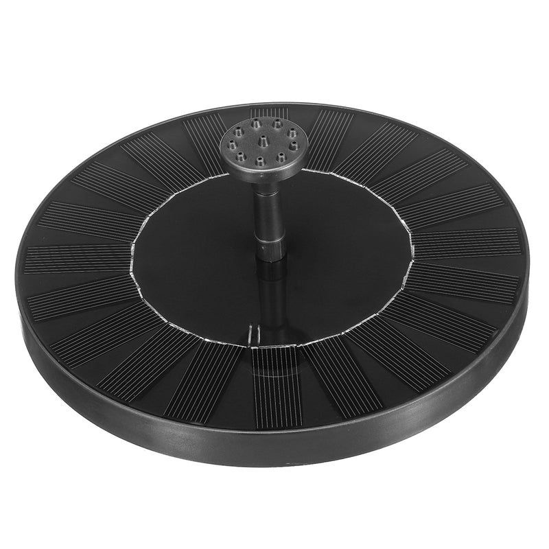 2.0W Solar Fountain Solar Birdbath Fountain Solar Powered Fountain Pump Solar Water Fountain for Pool Pond Garden  Fish Tank Aquarium