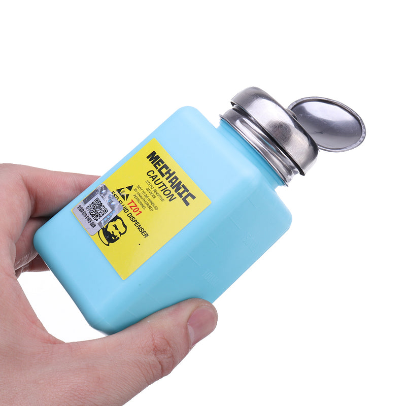 100ml 150ml Stainless Steel Anti-splash Anti-static Alcohol Bottle Washboard Water Bottles