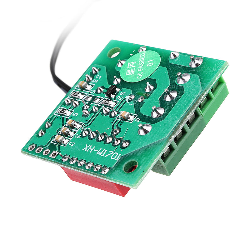 3pcs W1701 12V DC Digital Temperature Controller Switch Thermostat Adjustable Thermostat Temperature Switch Cooling Controller