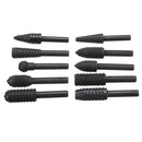 5/10Pcs Woodworking Electric Rotary File Wood Carving Root Milling Tool Cutter Grinding Head Set