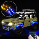 LED Light Lighting Kit ONLY For LEGO 42110 Land Rover Defender Car Bricks Toys with Remote Control