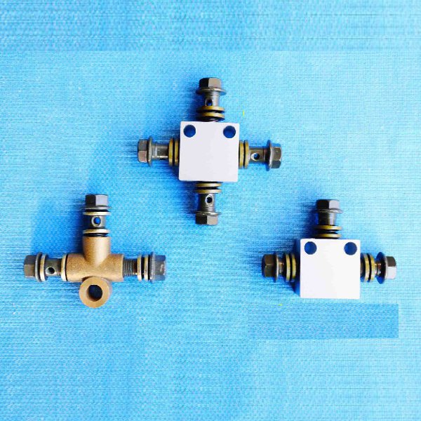 Hydraulic Brake Hose Pipe Tee Coupling Tee Coupled Stone For Motorcycle Dirt Pit Bike ATV
