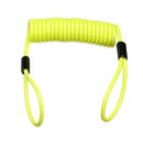 2m/6ft Reminder Cable + Alarm Lock Bag For Motorcycle Bike Scooter
