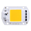 LUSTREON AC110V/220V 20W 30W 50W White/Warm White COB LED Chip 40X60mm for DIY Flood Light