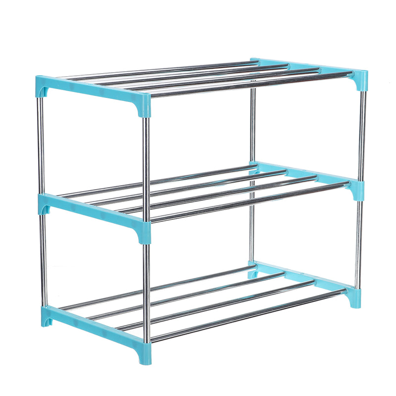 DIY Shoe Organizer Shoe Racks Metal Stainless Steel For Dormitory Household