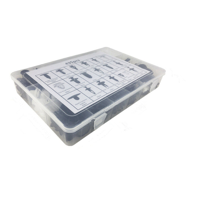 640Pcs Trim Clips Retainer Bumper Rivets Screw Panel Car Body Push Fastener Kit