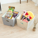 XP-183 Waterproof Large Non-woven Fabric Folding Storage Box Baskets Quilt Clothes Organizer Beige Color