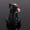 5Pcs White 45mm Arcade Video Game Big Round Push Button LED Lighted Illuminated Lamp