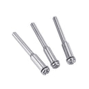Drillpro 10Pcs 20/22/25/30mm Diamond Coated Saw Blade 8 Holes Cutting Discs with 3Pcs Mandrel for Dremel