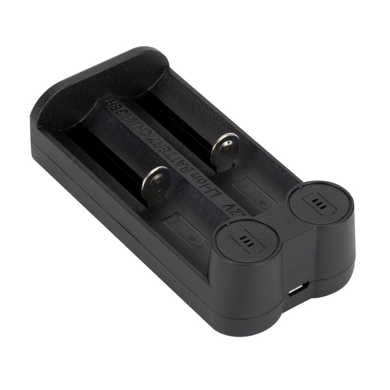 Alonefire C2 3.7V 2 Slot Battery Charger Universal Smart Chargering for Rechargeable Batteries Li-ion 18650 26650 14500