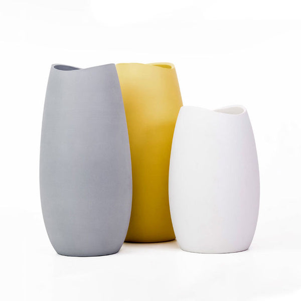 M8 Fashion Style Ceramic Flower Pot Creative Home Decoration Tabletop Vase Handmade Handicrafts