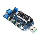 Geekcreit USB Boost Module 5V to 9V12V Step Up Module Adjustable Voltage Current Display Charging Router Converter