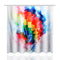 3D Digital Printing Various Pattern Bathroom Shower Curtain Waterproof & 12 Hook