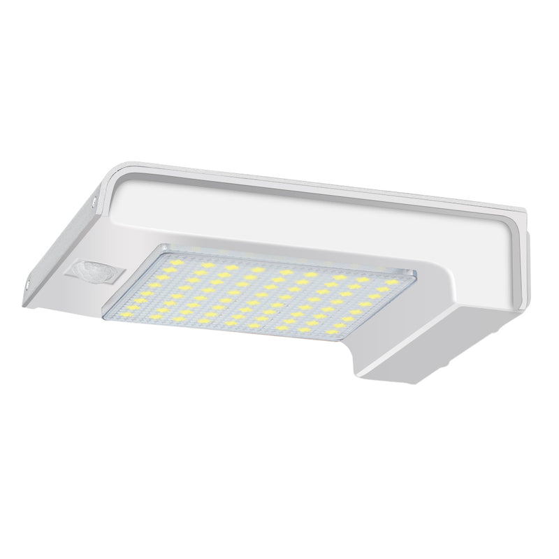 Solar Powered 72 LED PIR Motion Sensor Wall Light Outdoor Garden Security Lamp