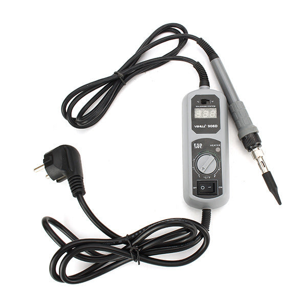 YIHUA 908D 220V 60W LED Digital Display Soldering Station Soldering Iron Kit Upgraded Version