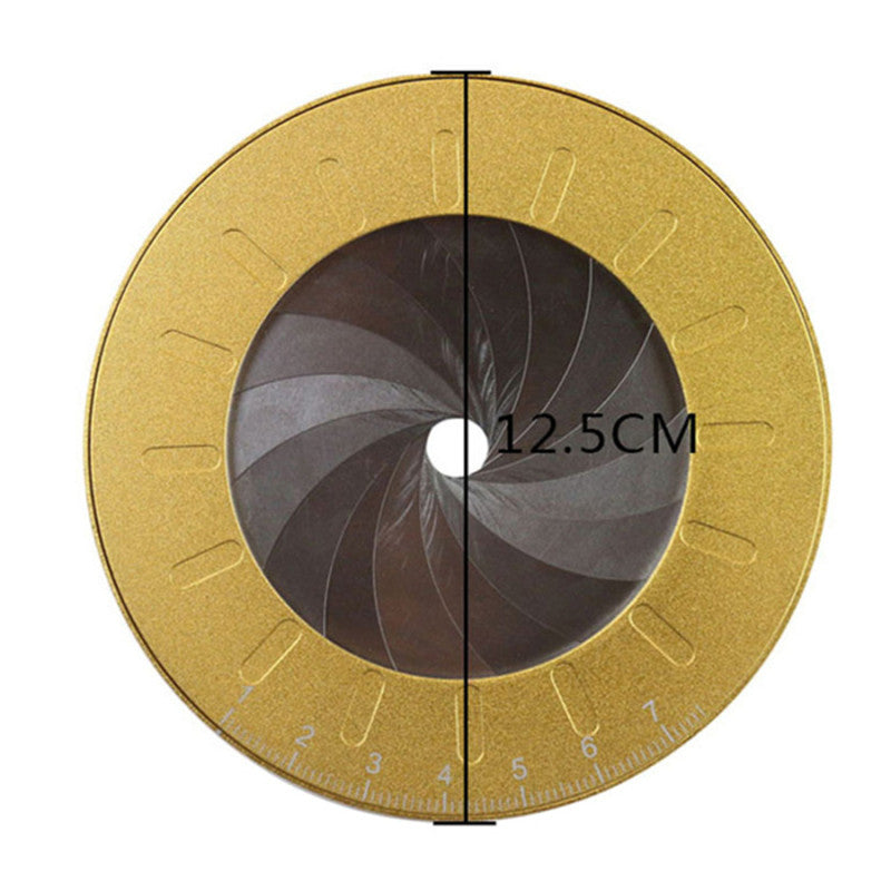 Drillpro 12.5cm Creative Flexible Circle Drawing Tool Rotary Adjustable Round Measuring Painting Math Woodworking Tool