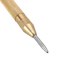 Drillpro 6-19mm Countersink Drill Bit with Automatic Center Pin Punch 5 Flutes Hex Shank Titanium Coated Chamfer Cutter Set
