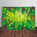 5x3FT 7x5FT 9x6FT Green Tropical Rain Forest Photography Backdrop Background Studio Prop