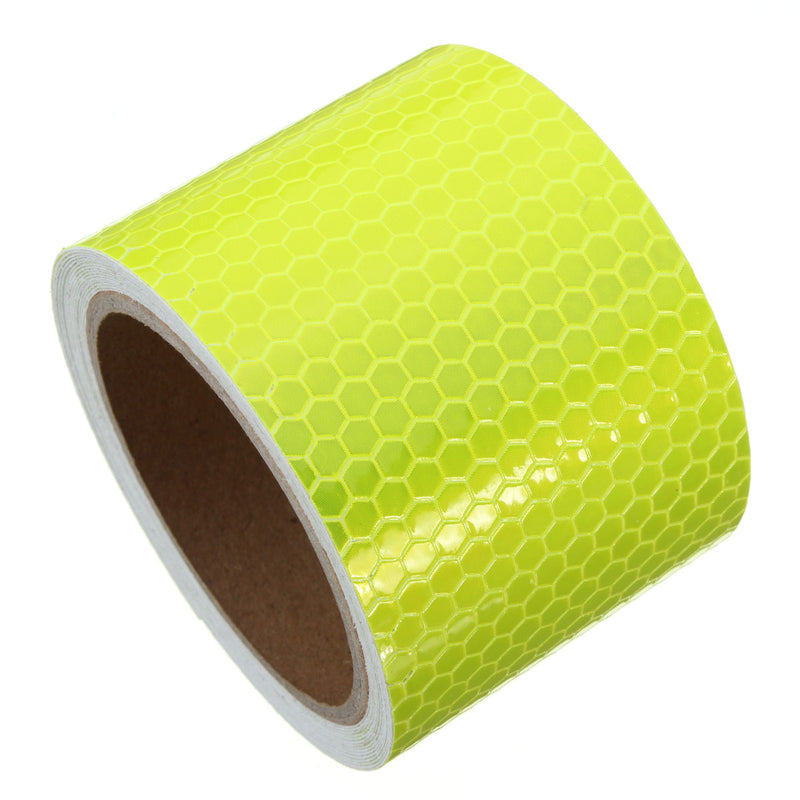 3m Long Safety Caution Reflective Tape Warning Tape Sticker Self Adhesive Tape 6 Colors