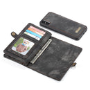 Caseme Magnetic Detachable Zipper Wallet Cash Pocket Card Slots Protective Case For iPhone XS Max