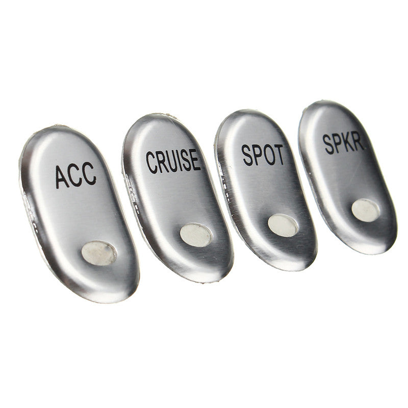 Chrome Brushed Rocker Switch Cover For Harley Electra Glide FLHTCU 1996-2013