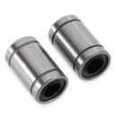 4Pcs Anet LM8UU Linear Ball Bearings 8mm Bore Dia 15mm OD 24mm Length Rubber Linear Ball Bearing Bushing for 3D Printer