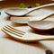 Wood 2 Pcs Spoon And Fork Dinnerware Sets Flatware Sets Wooden Spoon Fork Flatware Set