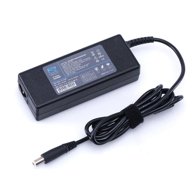 19.5V 90W 4.62A Interface 7.4*5.0 Laptop Power Adapter Charger for DELL Add the AC line